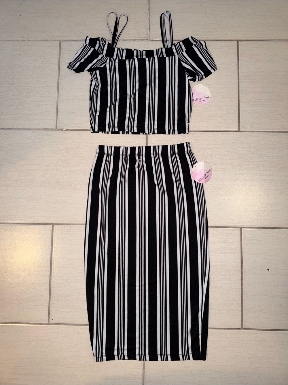 Two Piece Skirt Set
